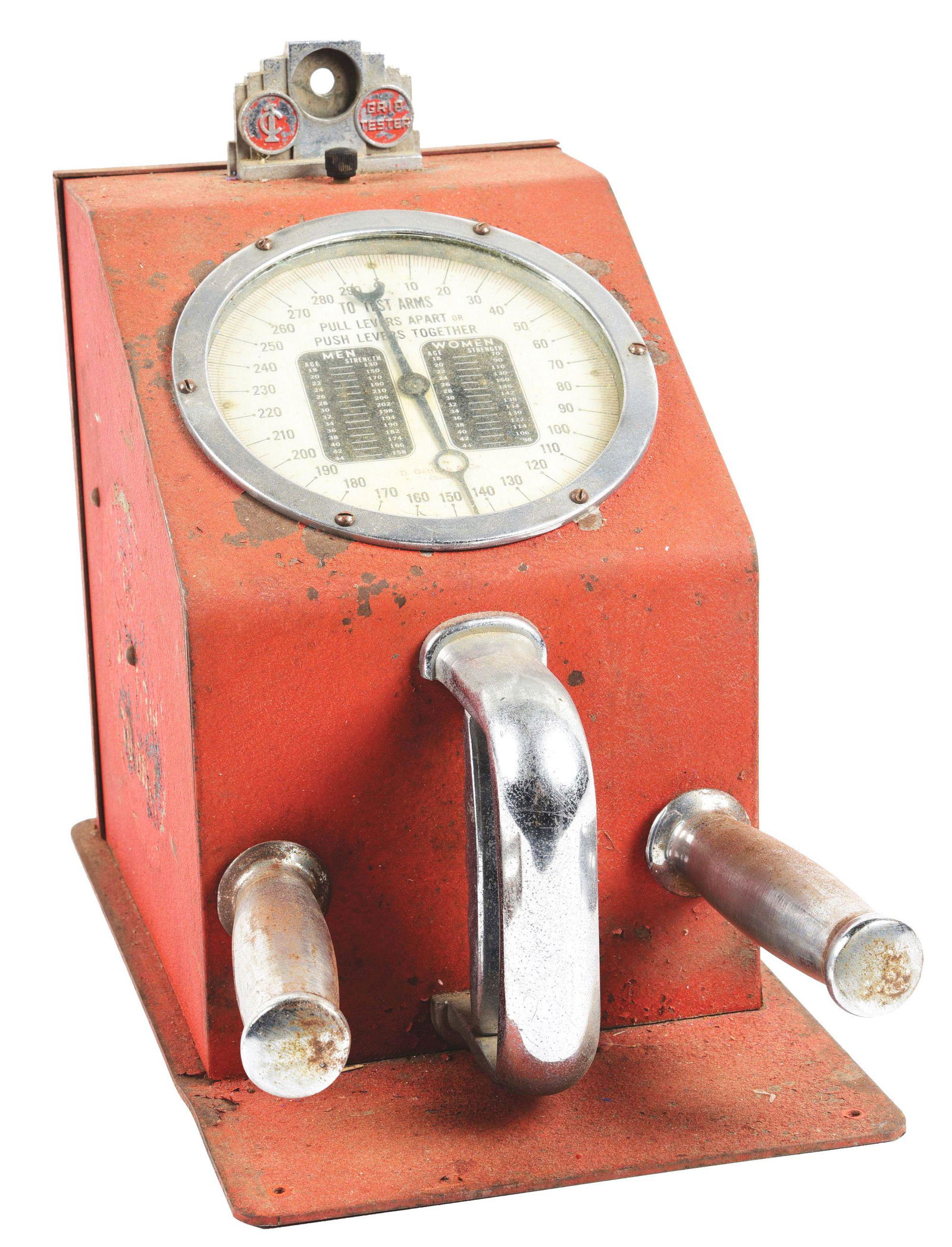 ARCADE STRENGTH TESTER. (1 of 5)