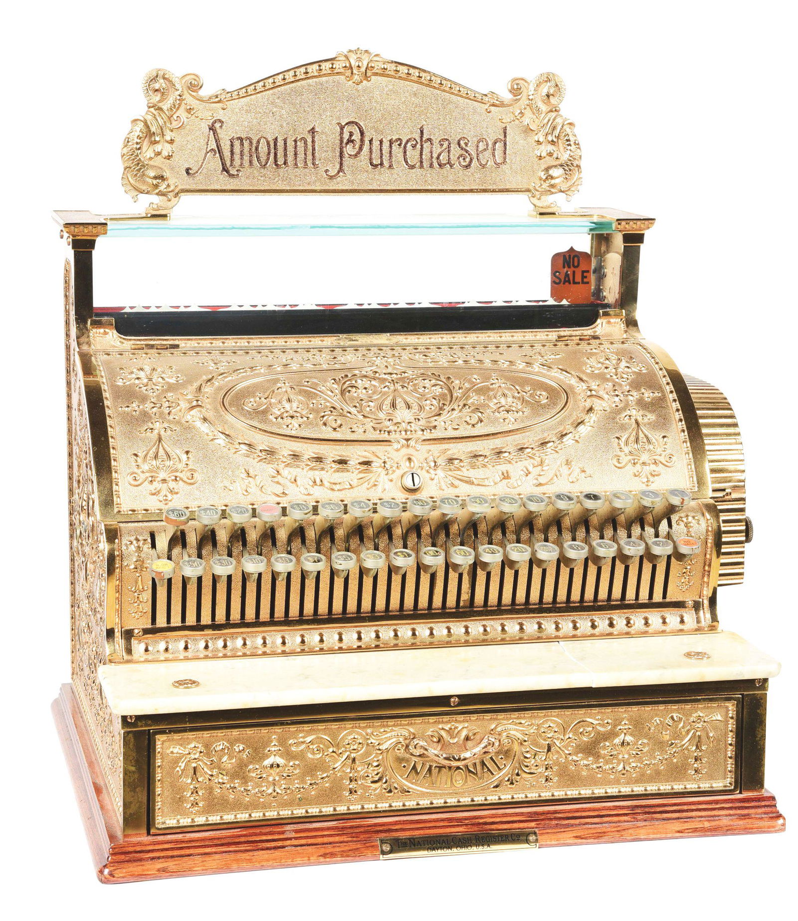 NATIONAL CASH REGISTER MODEL 366 SERIAL NUMBER 755168W. (1 of 6)