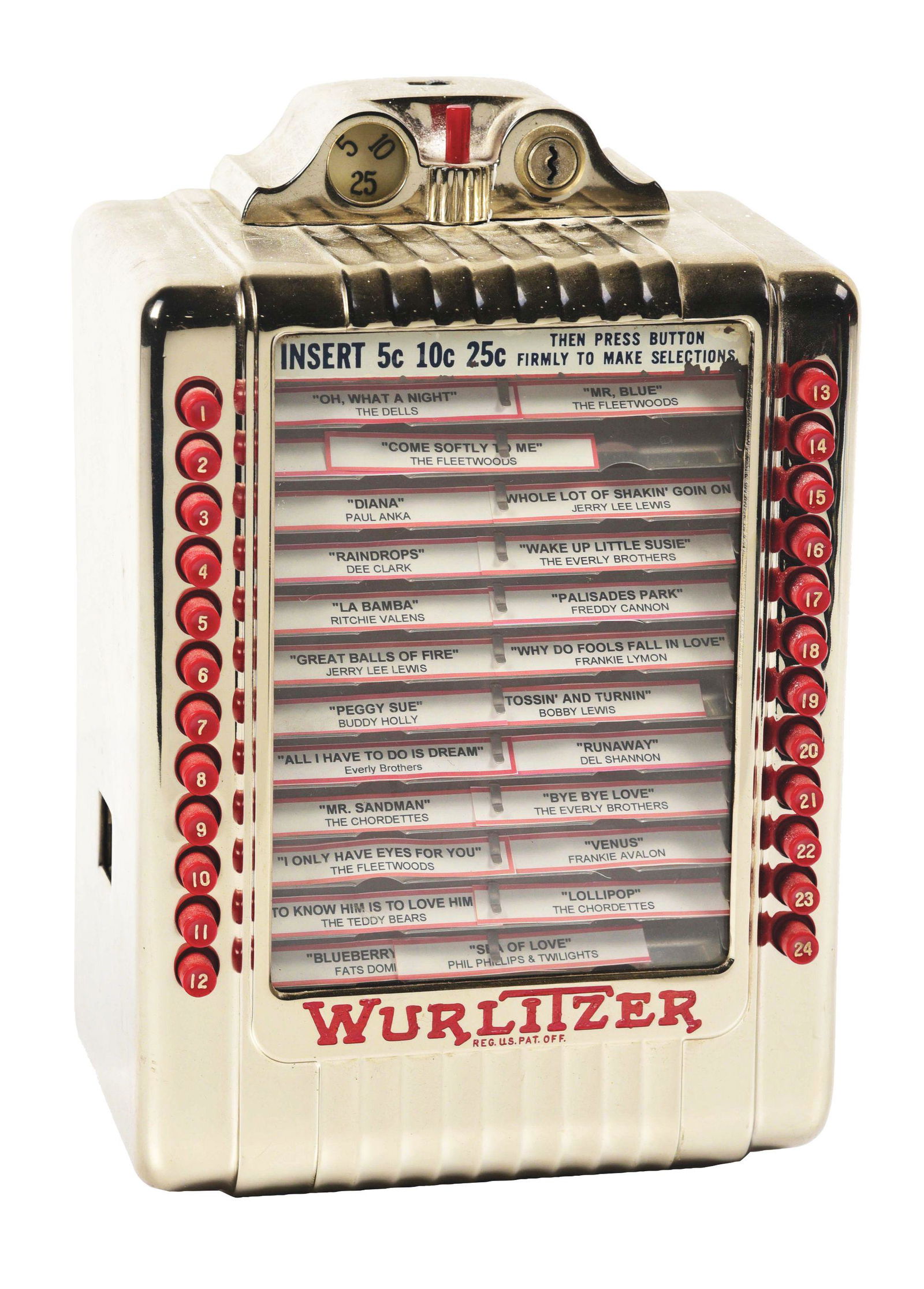 WURLITZER WALL BOX. (1 of 6)