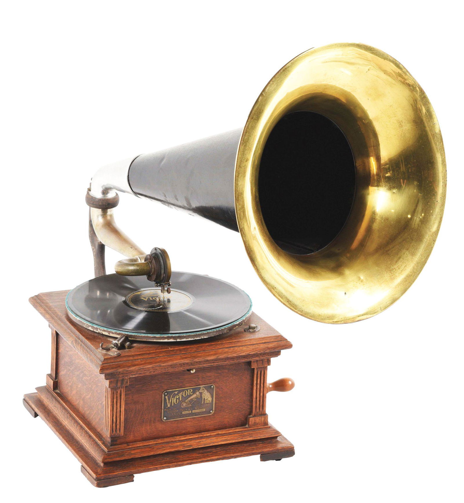 VICTOR TYPE II PHONOGRAPH. (1 of 6)