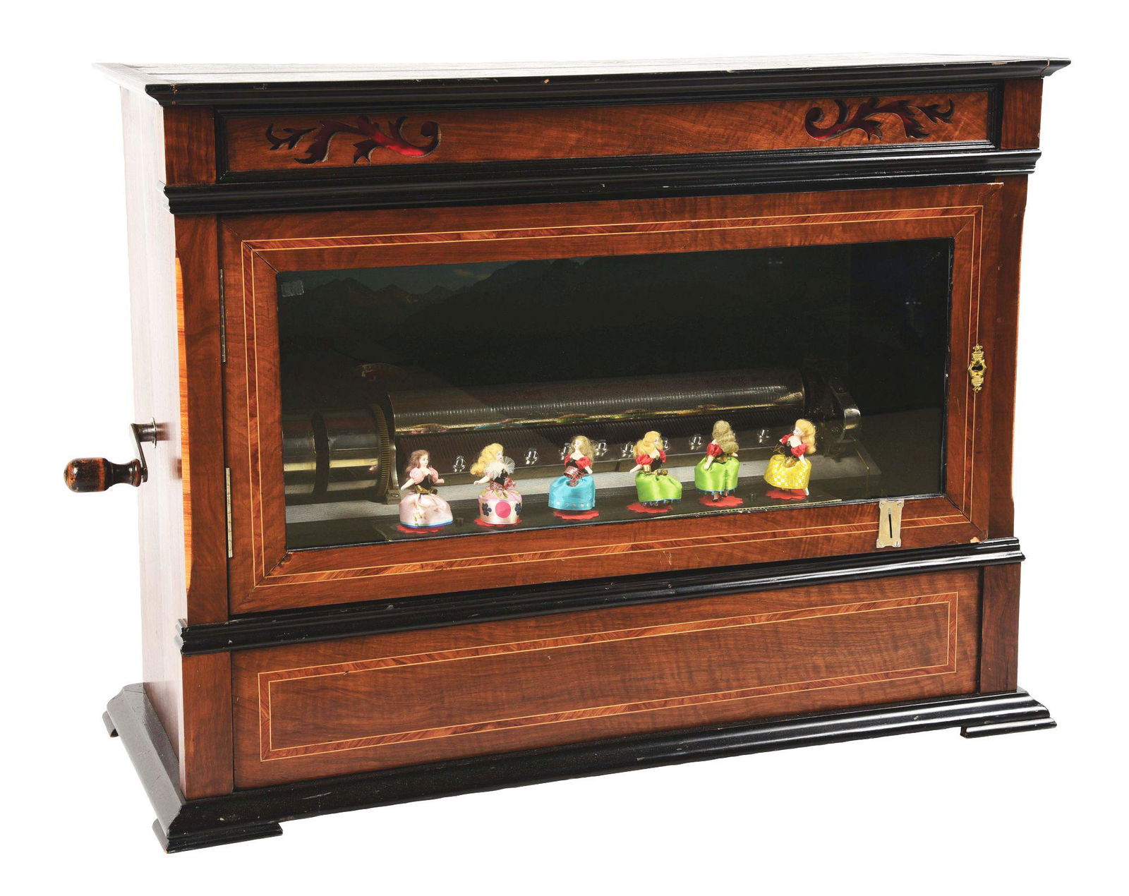 SWISS MUSICAL AUTOMATON STATION BOX. (1 of 5)