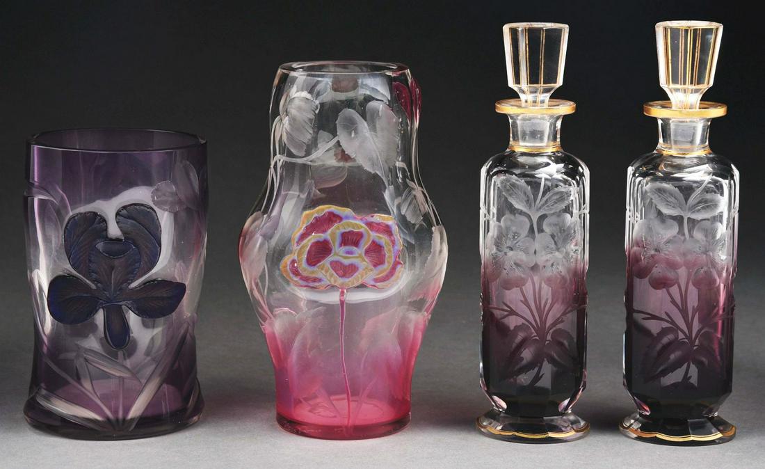 LOT OF 4: MOSER ITEMS. (1 of 7)