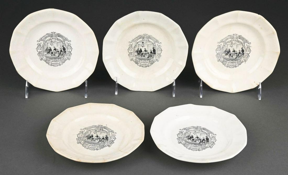 LOT OF 5: BOSTON MAILS CHINA. (1 of 5)