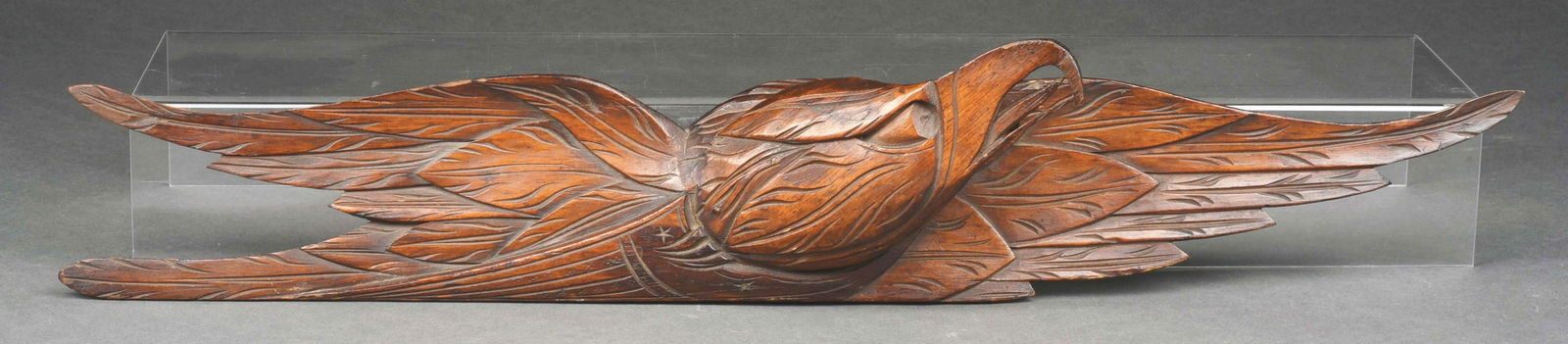 JOHN HALEY BELLAMY CARVED EAGLE. (1 of 2)