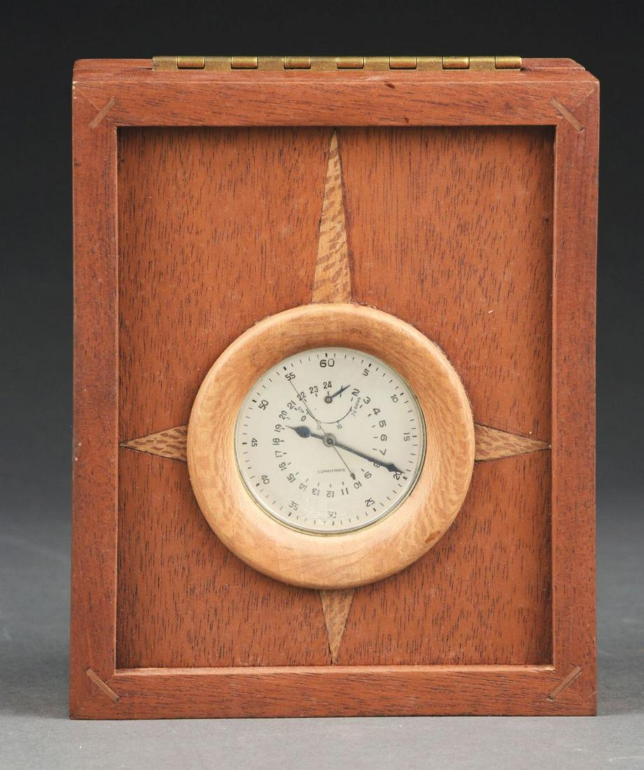 LONGINES 21.29 U.S. ARMY NAVIGATION MASTER WATCH TYPE A-13, CASED. (1 of 4)