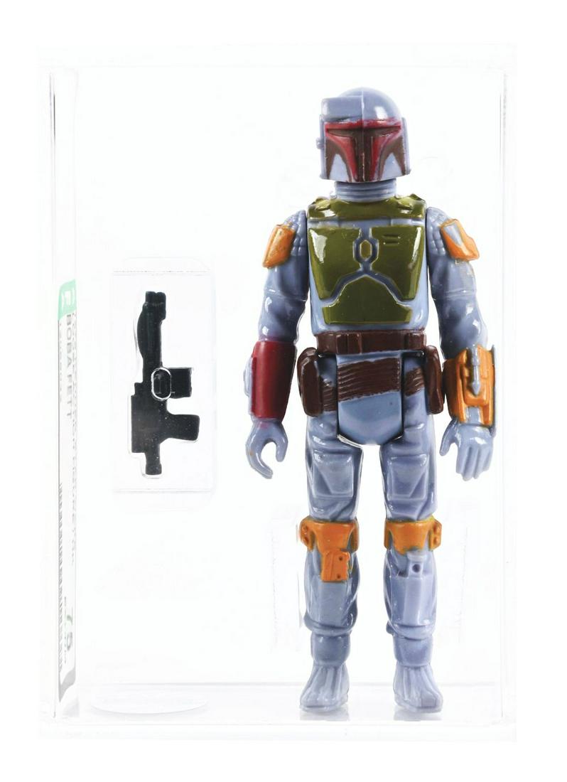 1979 STAR WARS BOBA FETT LOOSE GRADED ACTION FIGURE AFA 75. (1 of 3)