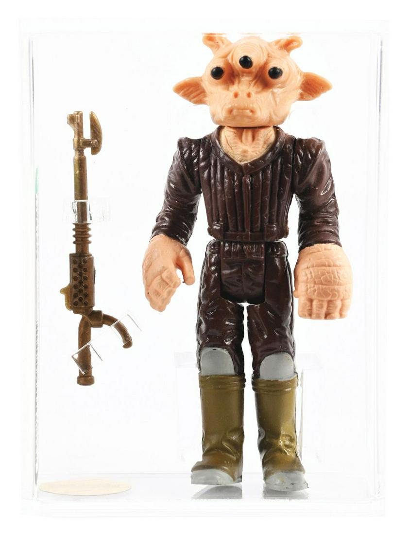 1983 KENNER STAR WARS REE-YEES "PAINTED HANDS" LOOSE GRADED ACTION FIGURE AFA 85+ GOLD LABEL. (1 of 3)