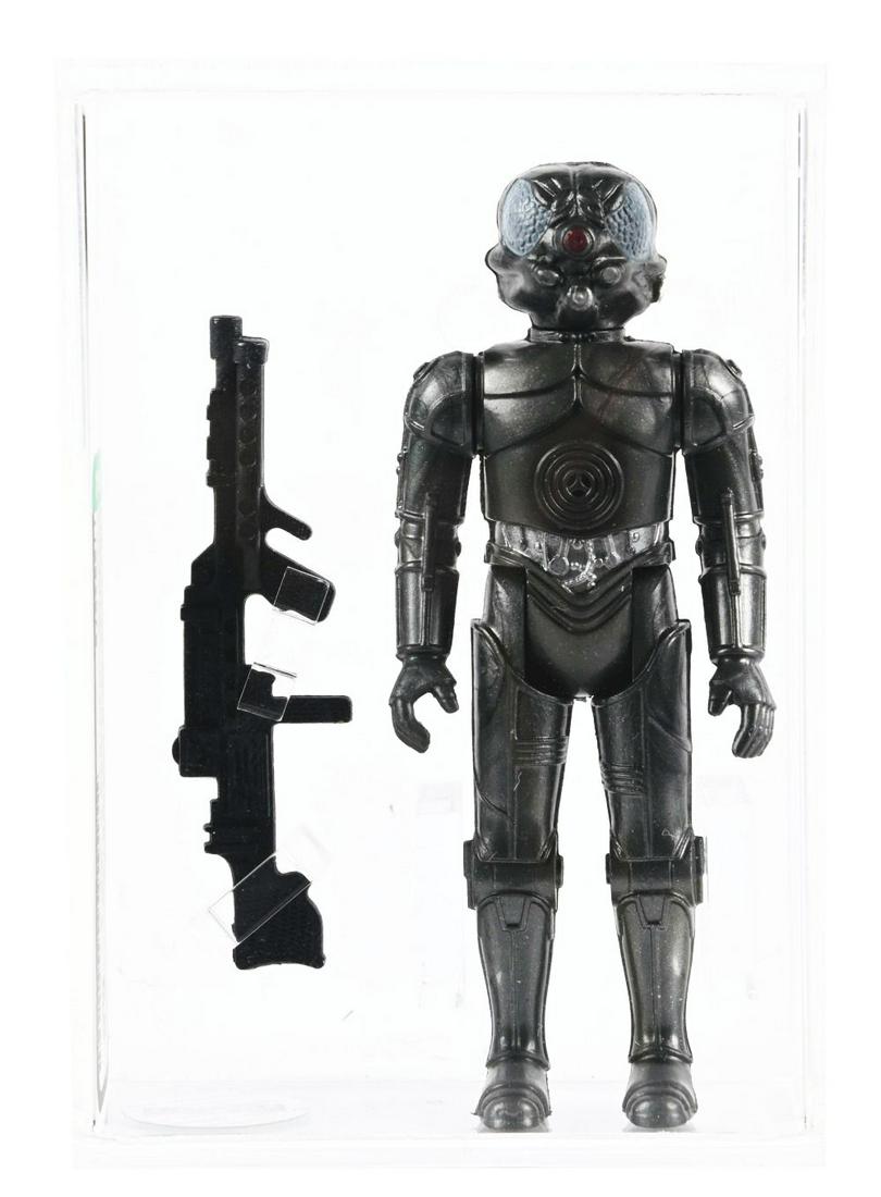 1982 STAR WARS ZUCKUSS "CIRCLE ON KNEES & HEELS" LOOSE GRADED ACTION FIGURE AFA 85. (1 of 3)