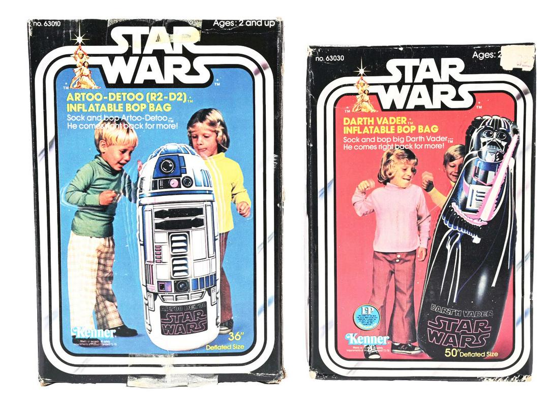 LOT OF 2: KENNER STAR WARS CHARACTER BOP BAGS. (1 of 5)