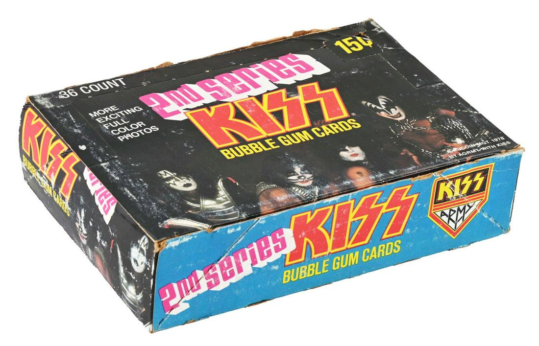 1978 DONRUSS KISS 2ND SERIES WAX PACK BOX - 36 PACKS. (1 of 4)