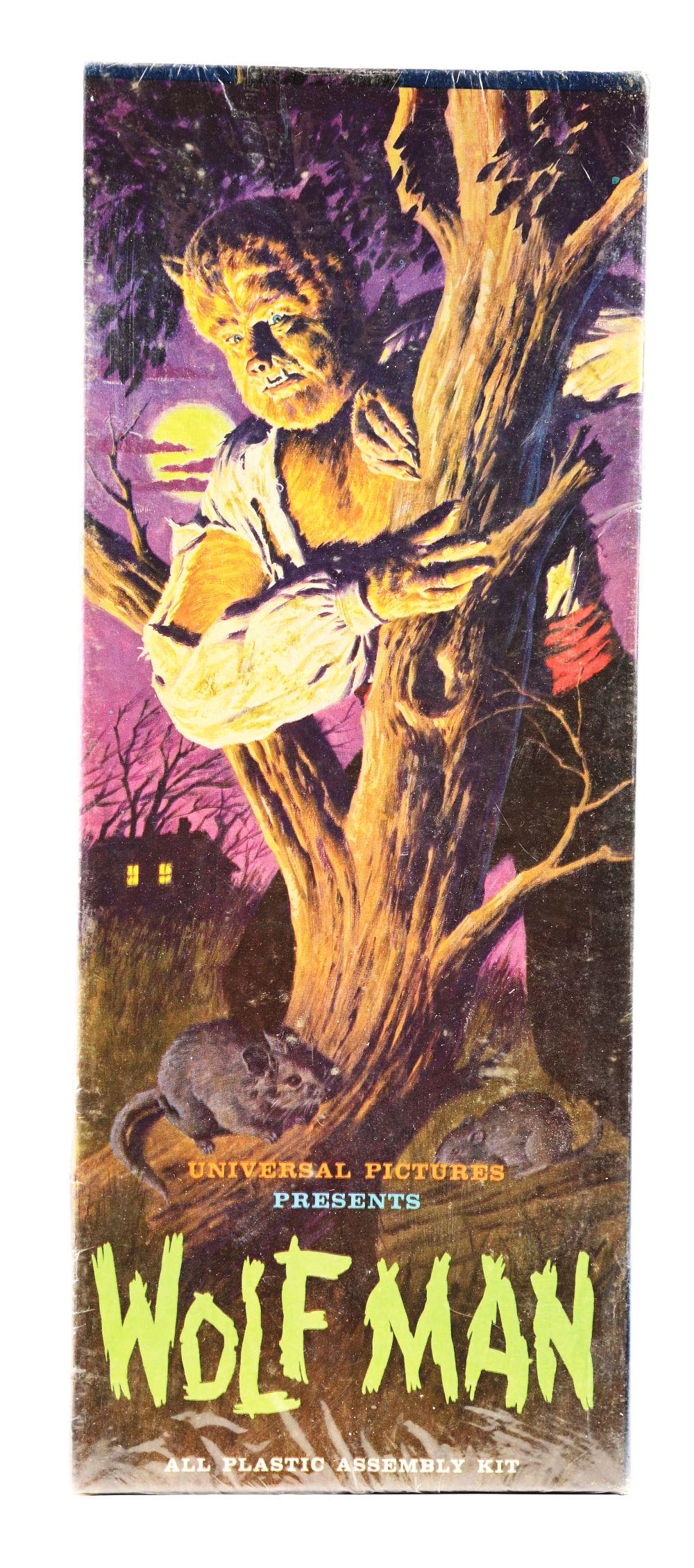 AURORA THE WOLF MAN KIT NO.425(1962)-