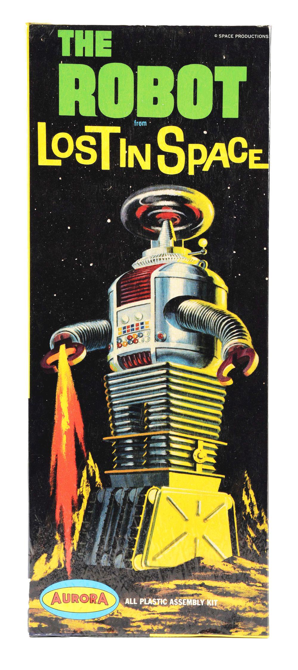 AURORA THE ROBOT FROM LOST IN SPACE MODEL KIT IN SEALED ORIGINAL BOX. (1 of 3)