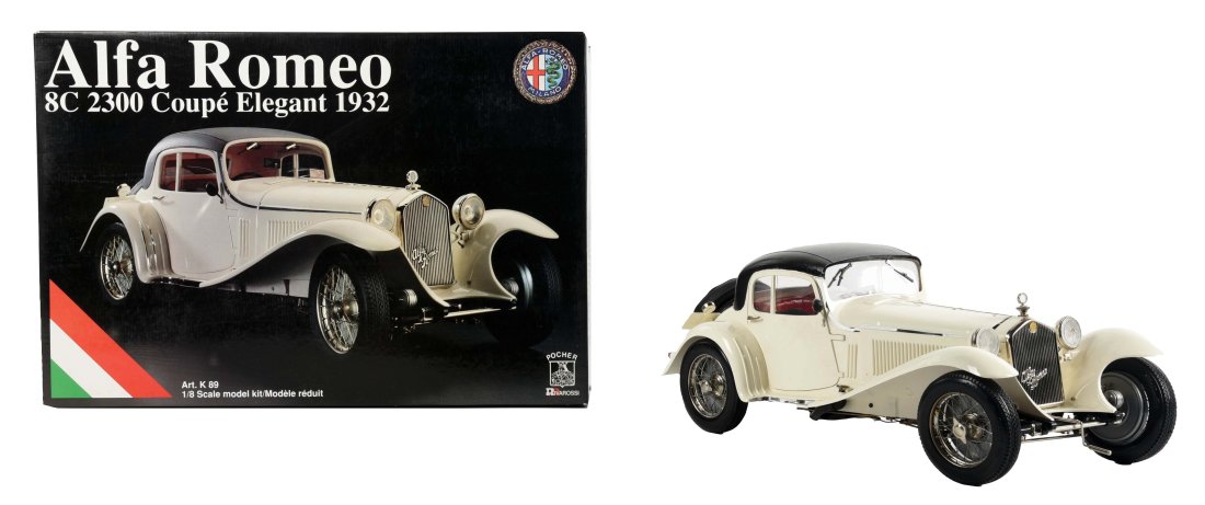 POCHER 1/8 SCALE ALFA ROMEO 2300 COUPE. (1 of 5)