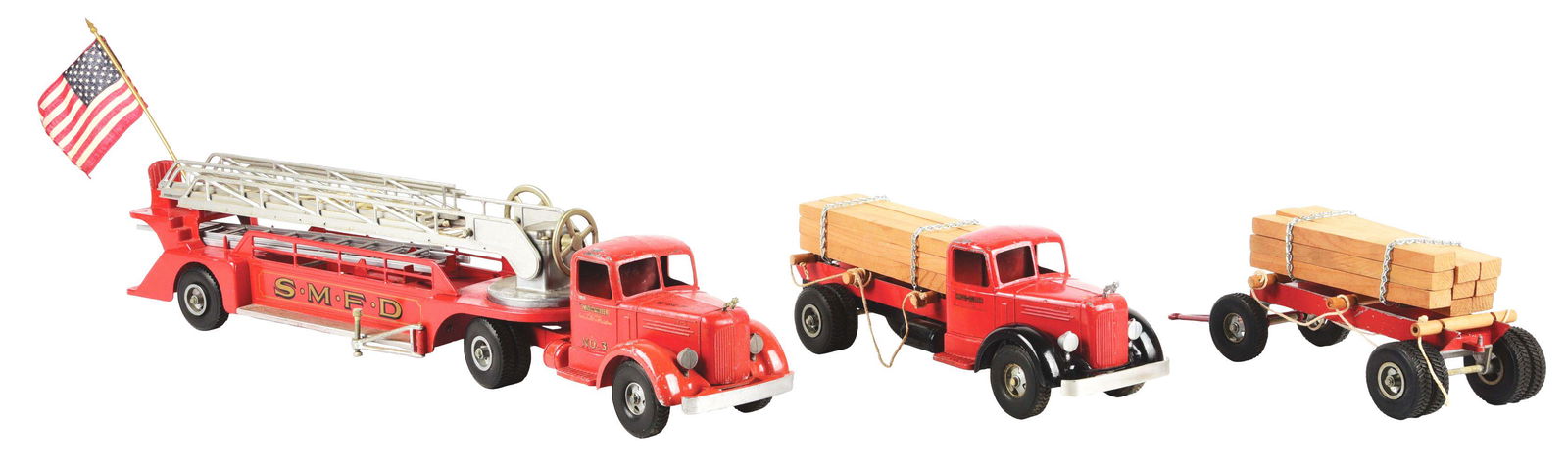 LOT OF 2: SMITH MILLER L MAC TRUCKS. (1 of 3)