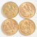 275: Lot of 4: Great Britain Sovereign Gold Coins AU+. - 2
