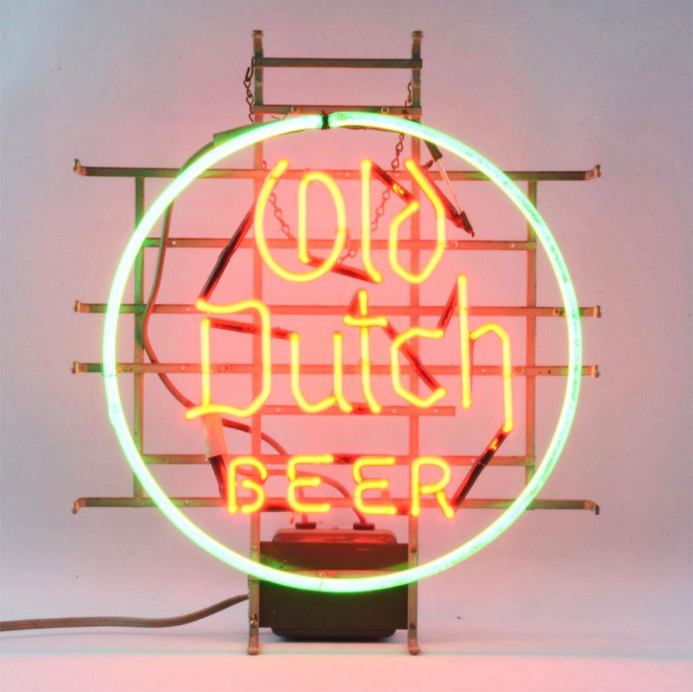 OLD DUTCH BEER NEON SIGN. (1 of 2)