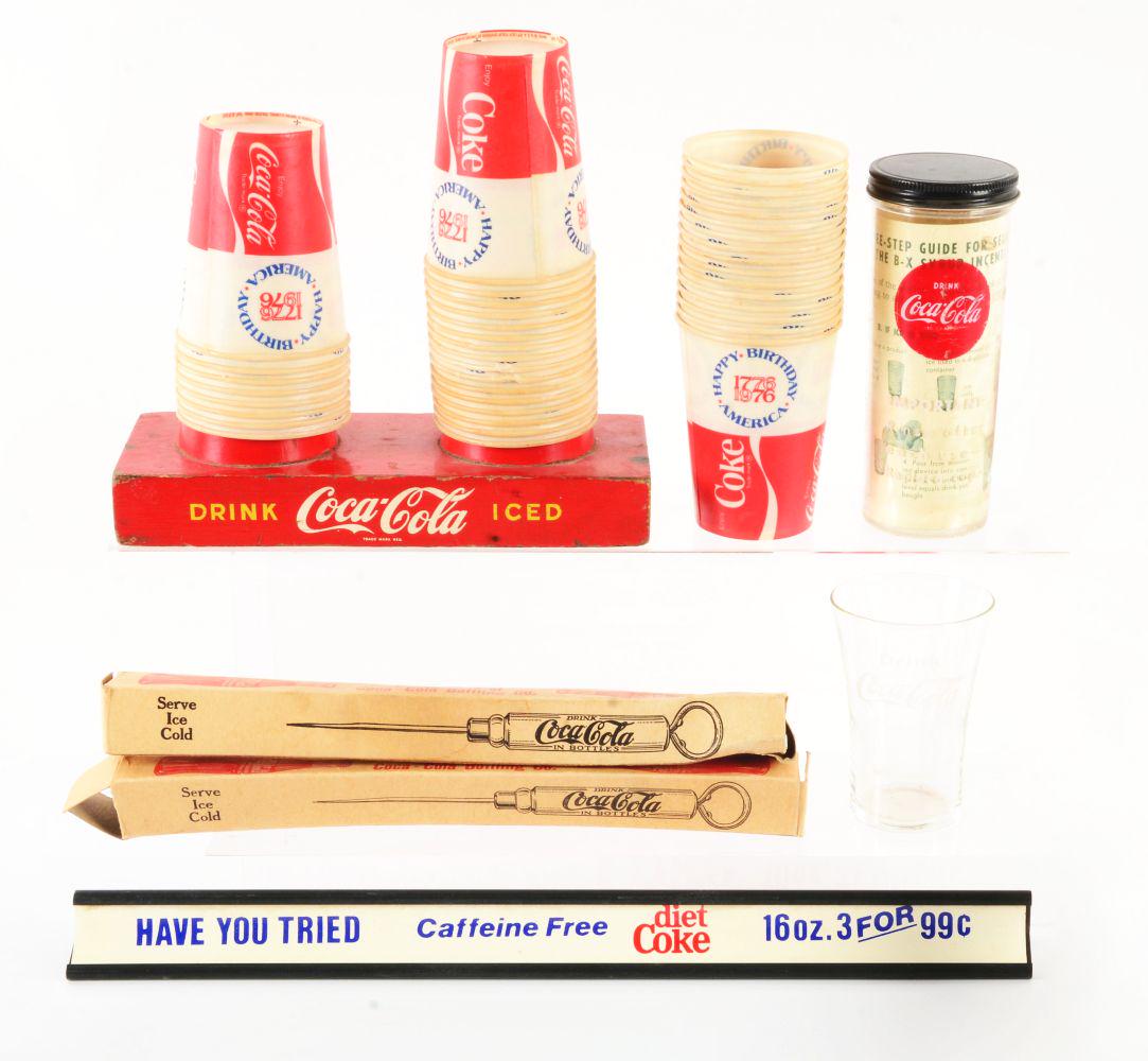 MISCELLANEOUS COCA-COLA MEMORABILIA. (1 of 1)