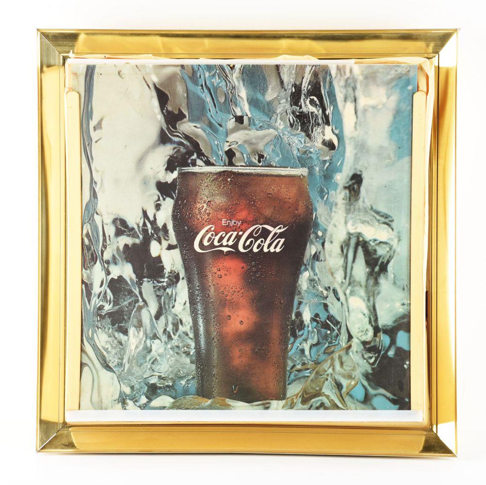 COCA-COLA LIGHT-UP SIGN. (1 of 2)