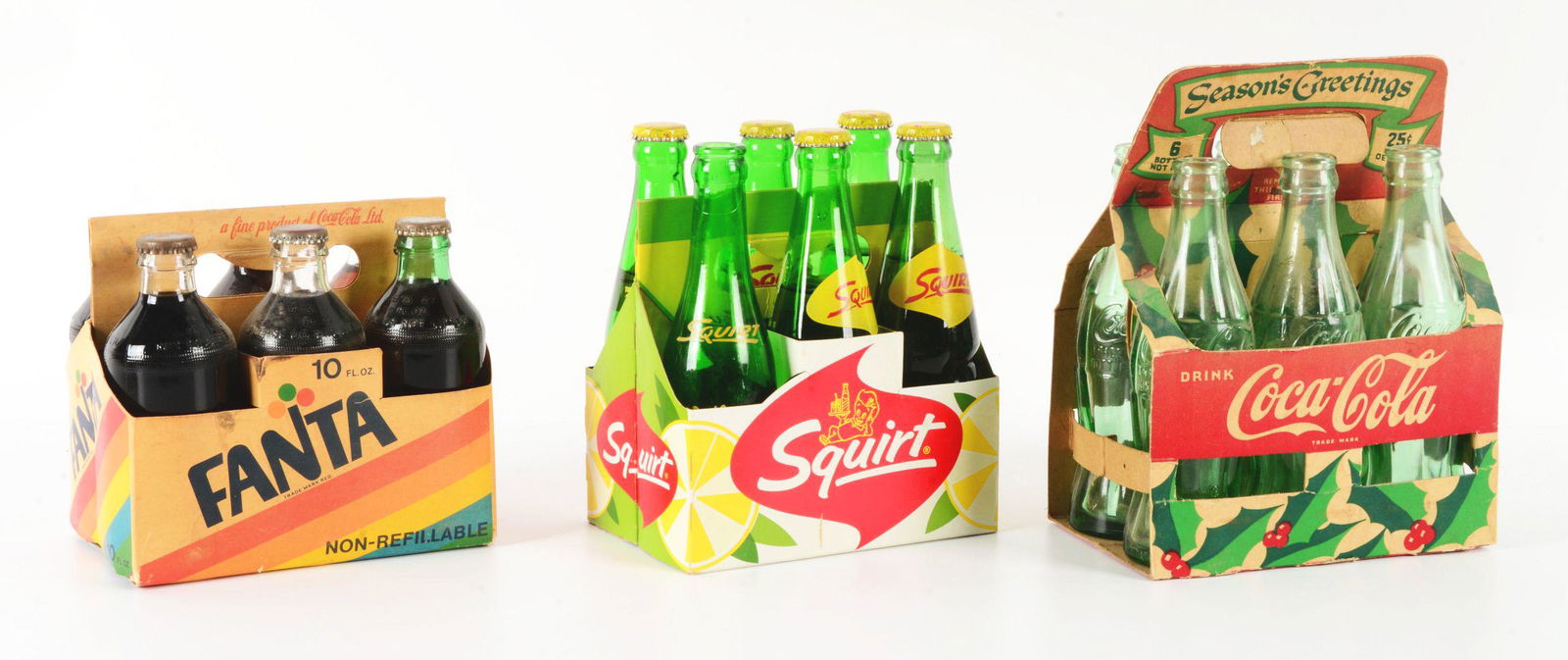 LOT OF 3: SODA POP 6-PACK CARRIERS. (1 of 2)