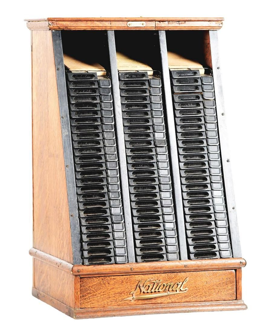 NATIONAL CASH REGISTER SERVICE LEDGER HOLDER. (1 of 4)