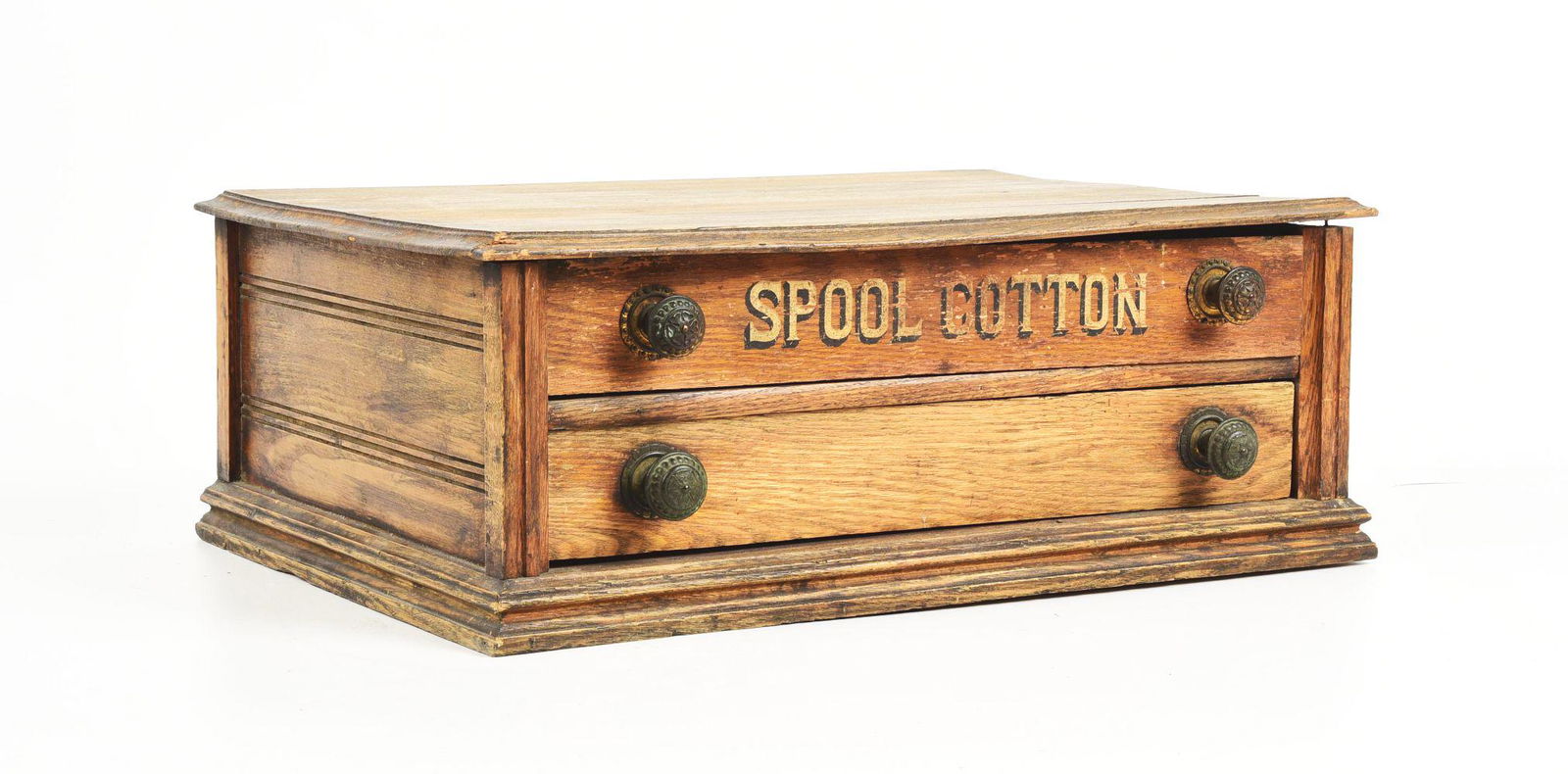 SPOOL COTTON DISPLAY CABINET. (1 of 2)