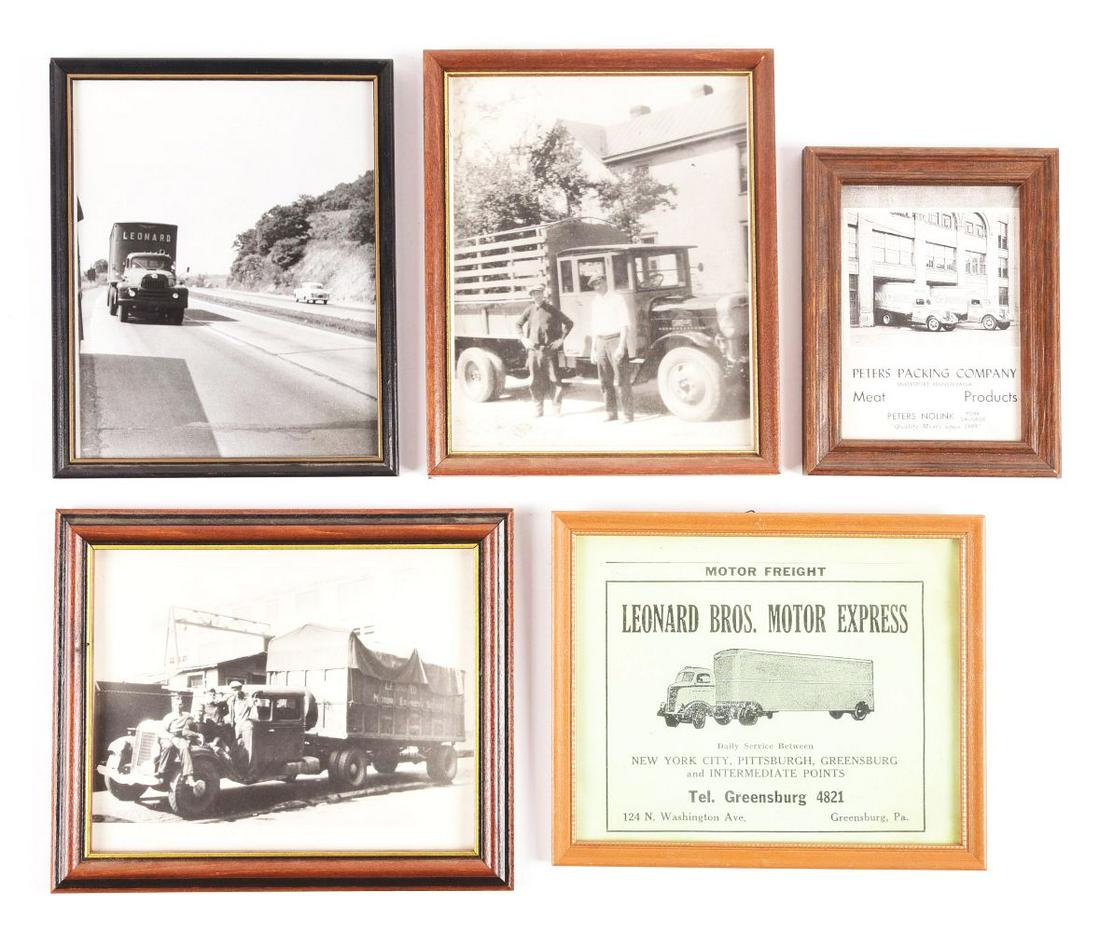 LOT OF 5: FRAMED PHOTOGRAPHS AND PRINTS. (1 of 2)