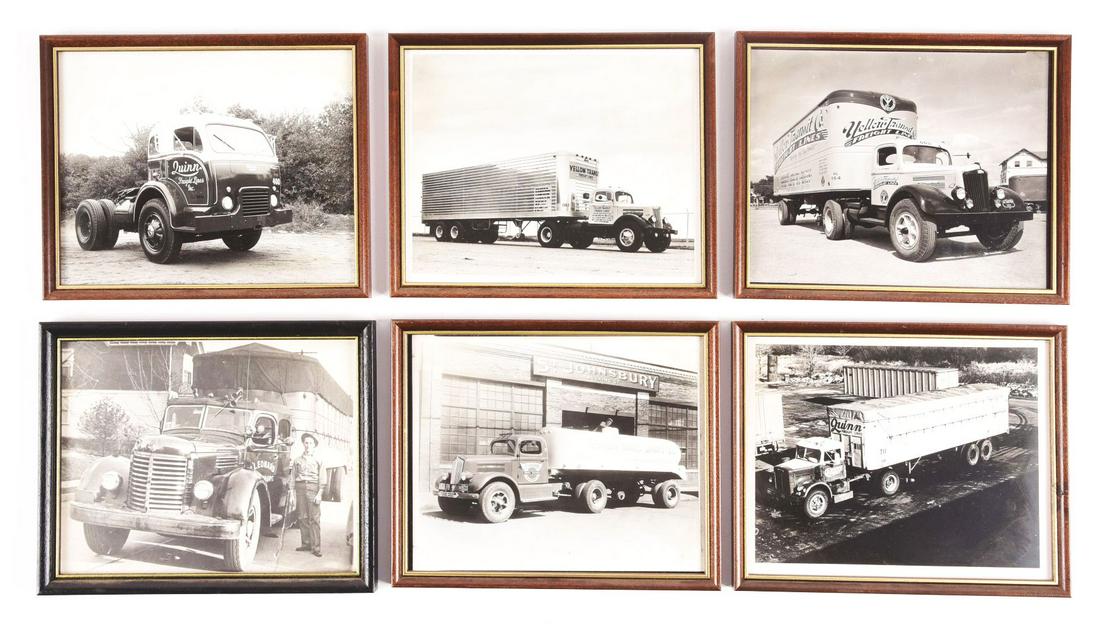 LOT OF 6: TRANSPORTATION RELATED PHOTOGRAPHS. (1 of 2)
