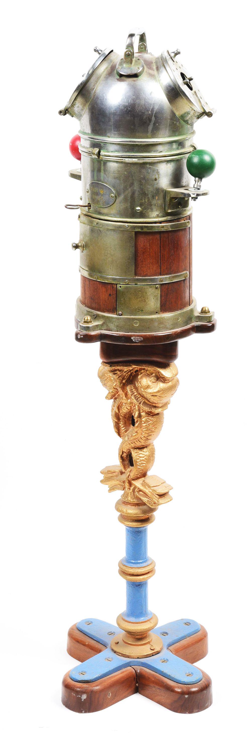 STEAMPUNK BINNACLE SCULPTURE. (1 of 2)