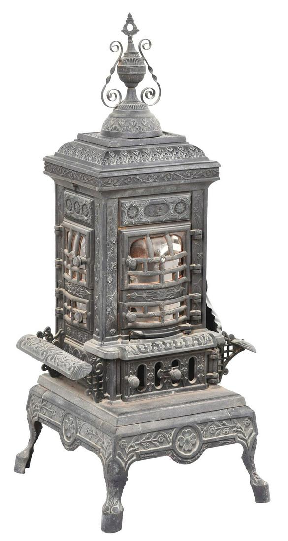CAST IRON "GALLIA" STOVE. (1 of 4)
