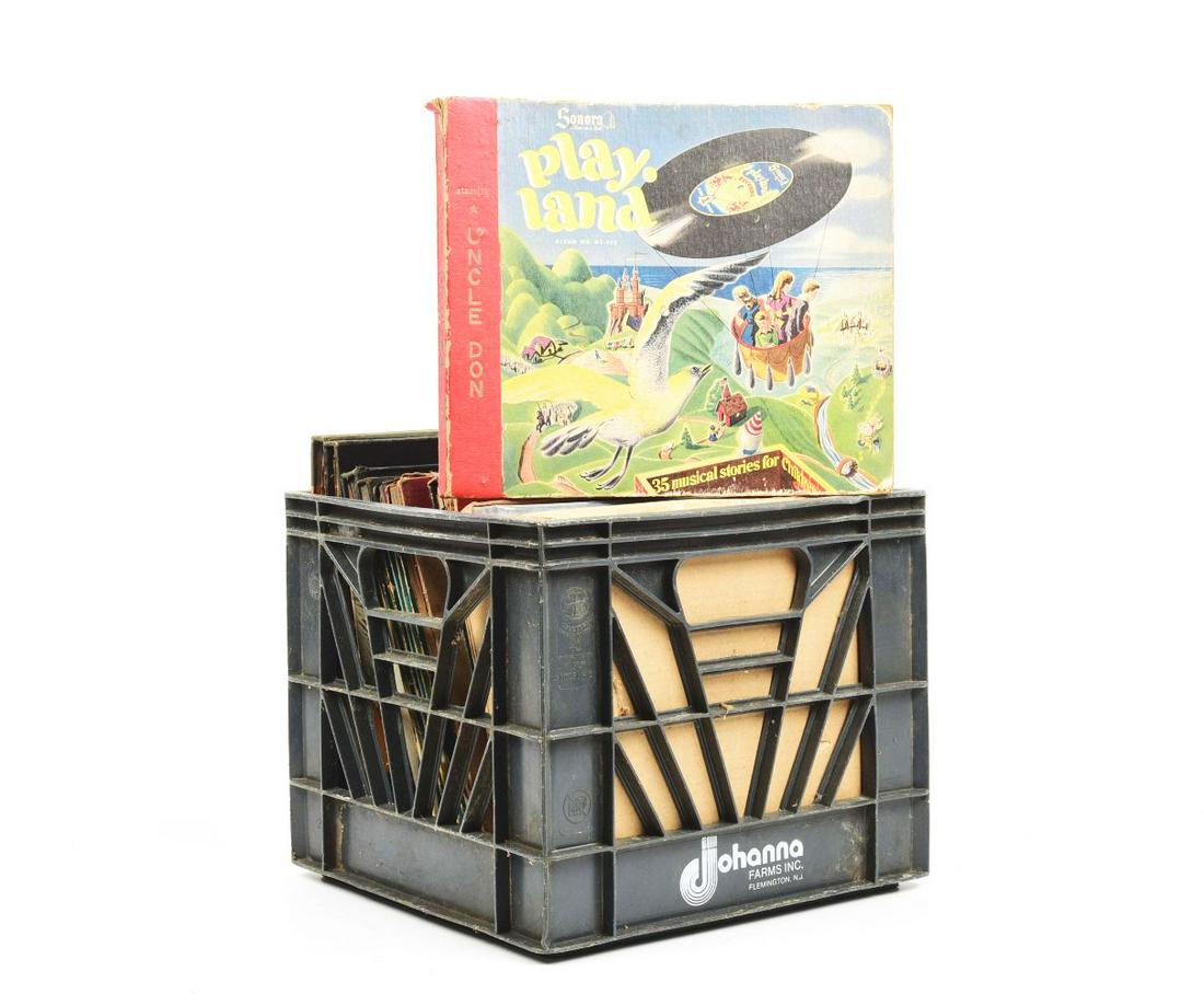 LARGE LOT OF ORIGINAL MUSIC COLLECTIONS ON 78 RPM (1 of 2)