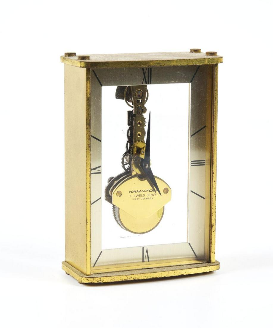 HAMILTON DESK CLOCK. (1 of 2)