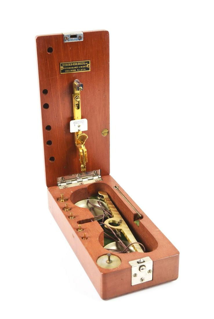 SEEDER-KOHL BUSCH TRAVEL BALANCE SCALE. (1 of 2)