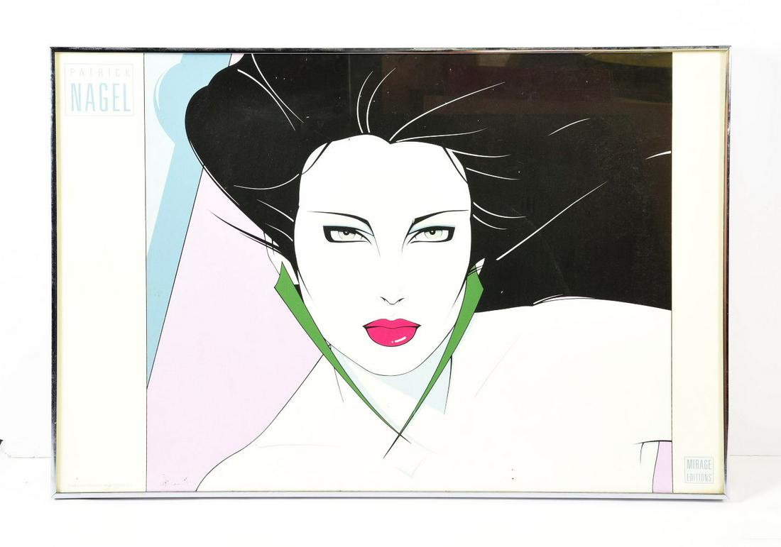 PATRIC NAGEL CN-15 COMMEMORATIVE POSTER GRAPHIC. (1 of 2)