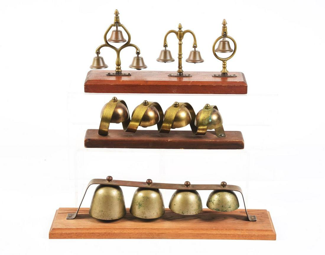LOT OF 5: PARADE BELLS. (1 of 2)