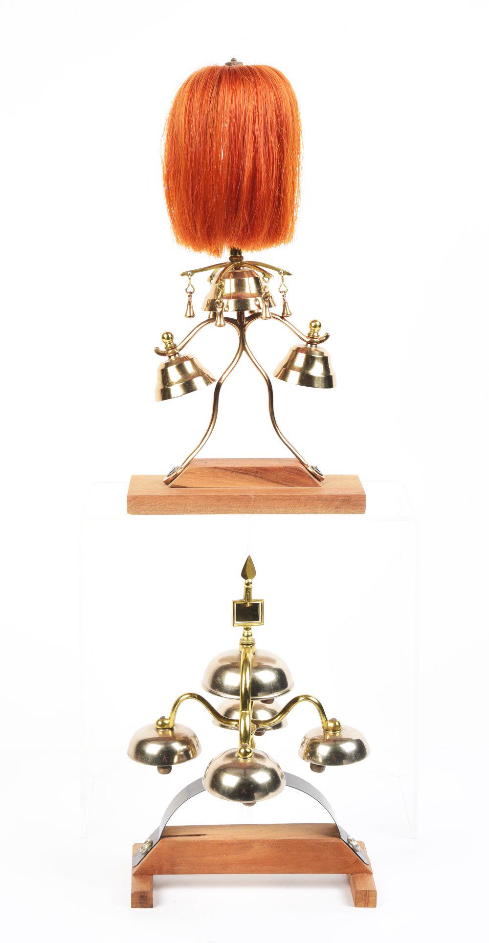 LOT OF 2: PARADE CARRIAGE BELLS. (1 of 2)