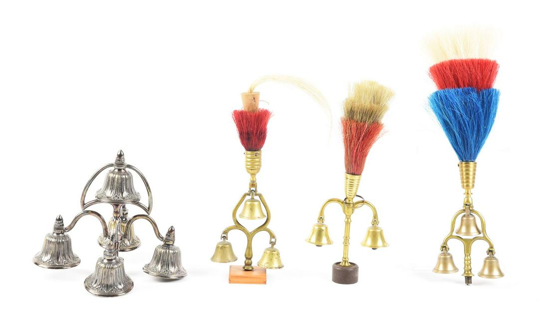 LOT OF 4: BELLS. (1 of 2)