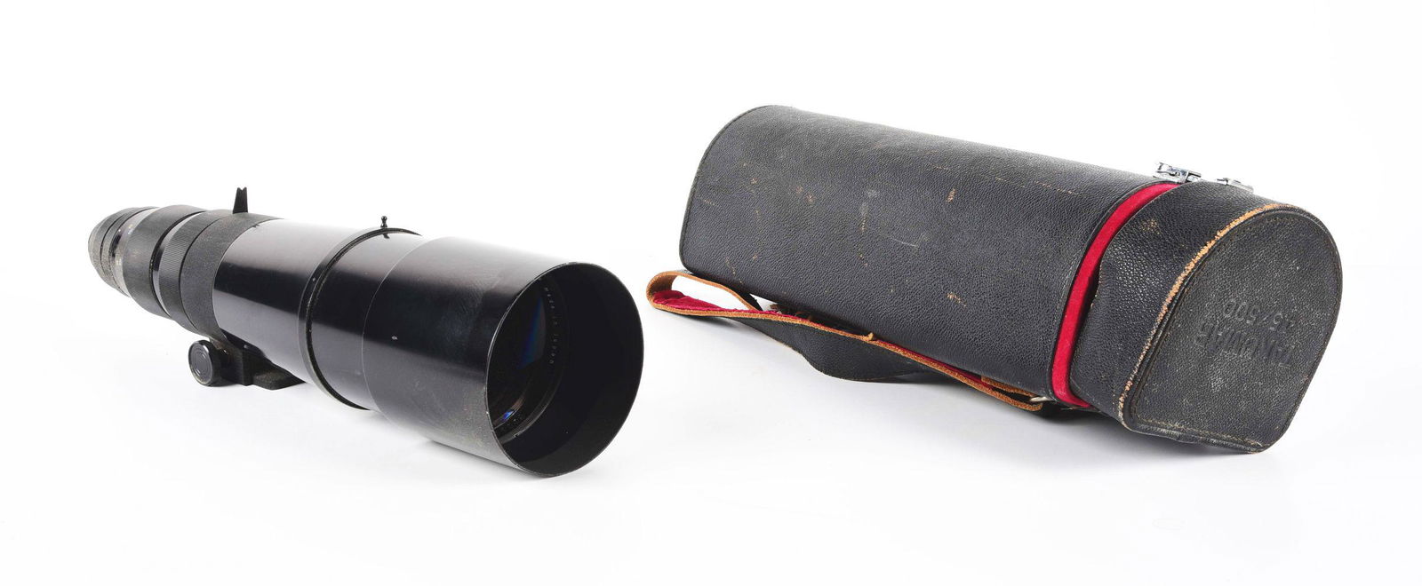 LARGE ASAHA PENTAX CAMERA LENS. (1 of 2)