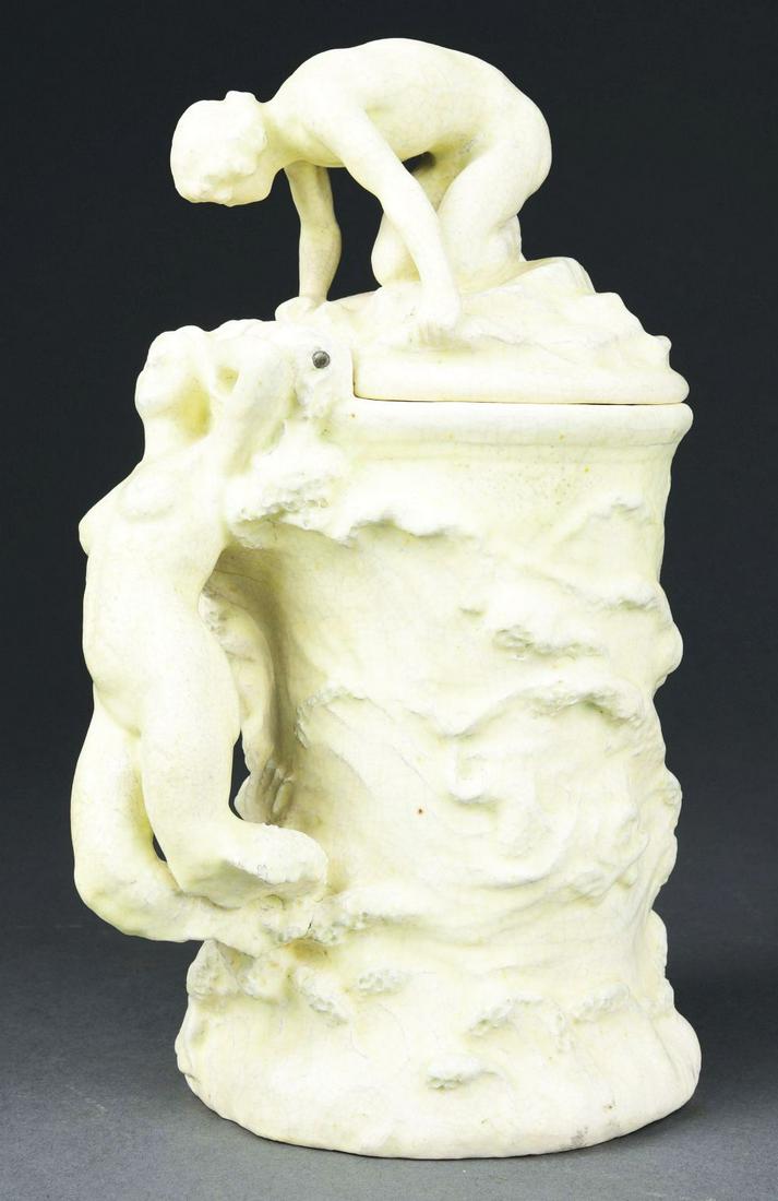 REPLICA ENID YANDELL "THE KISS" CERAMIC TANKARD. (1 of 5)