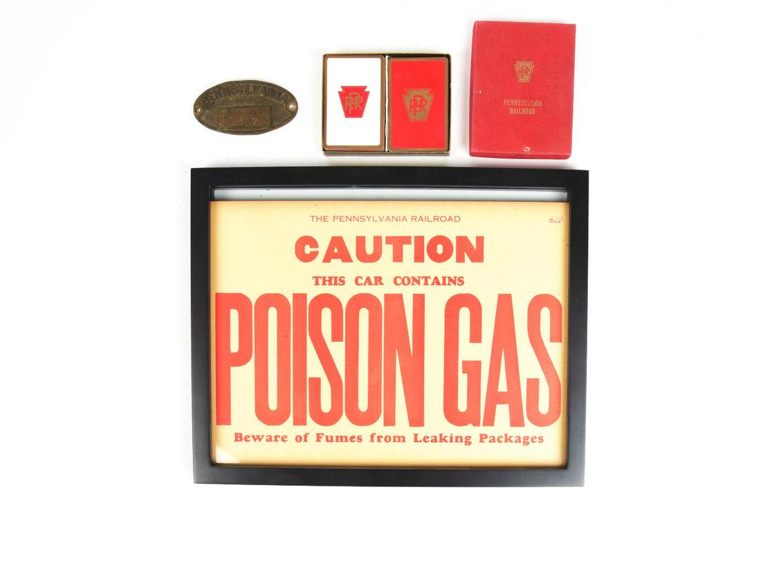 LOT OF 3: PENNSYLVANIA RAILROAD. (1 of 1)