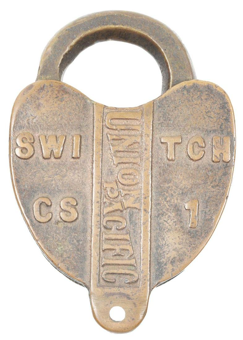 RAILROAD LOCK. (1 of 3)