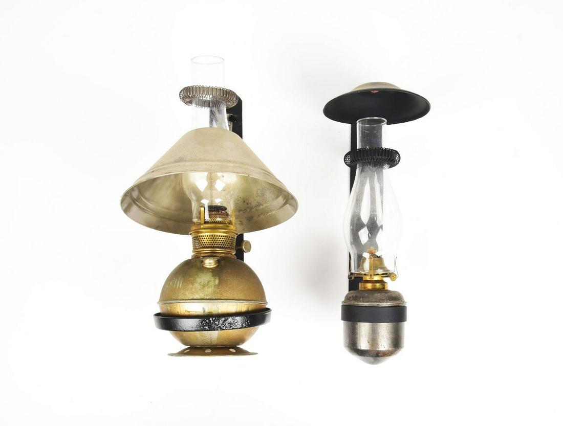 LOT OF 2: RAILROAD LAMPS. (1 of 1)