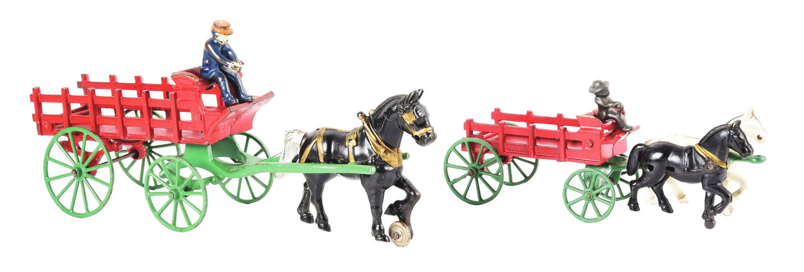 LOT OF 2: KENTON STAKE WAGONS. (1 of 7)