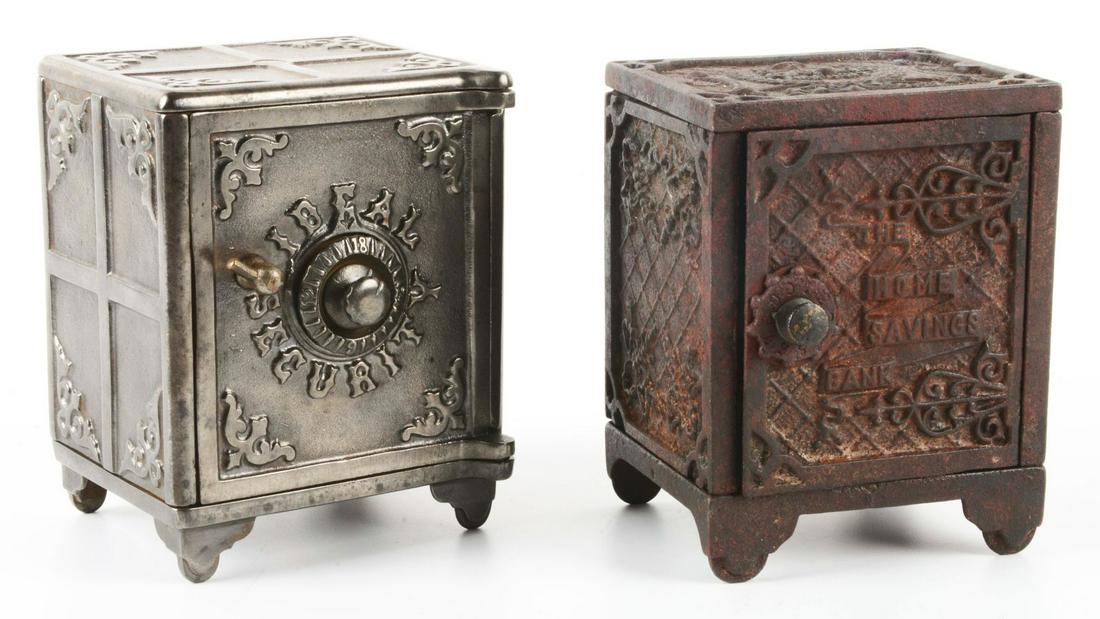 LOT OF 2: SAFE BANKS. (1 of 3)