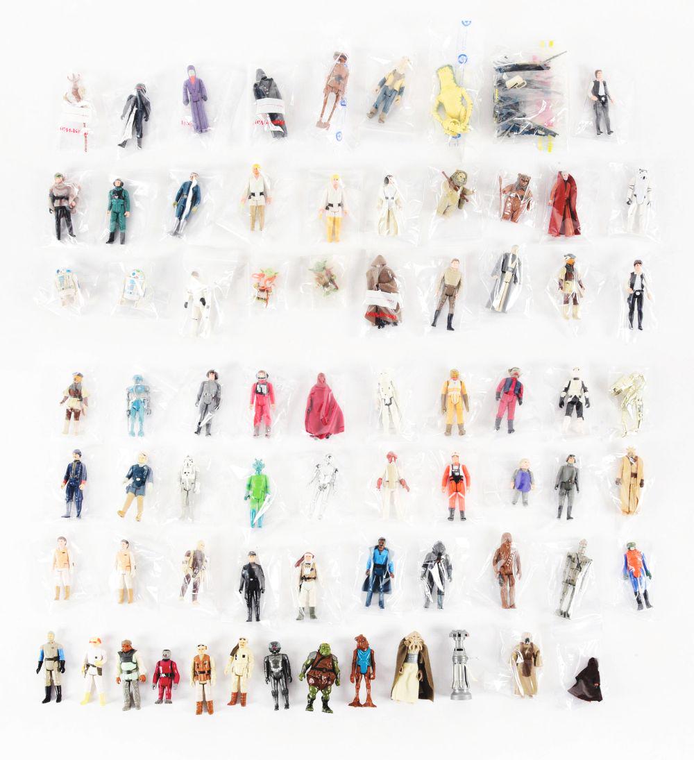 LARGE LOT OF STAR WARS FIGURES. (1 of 4)