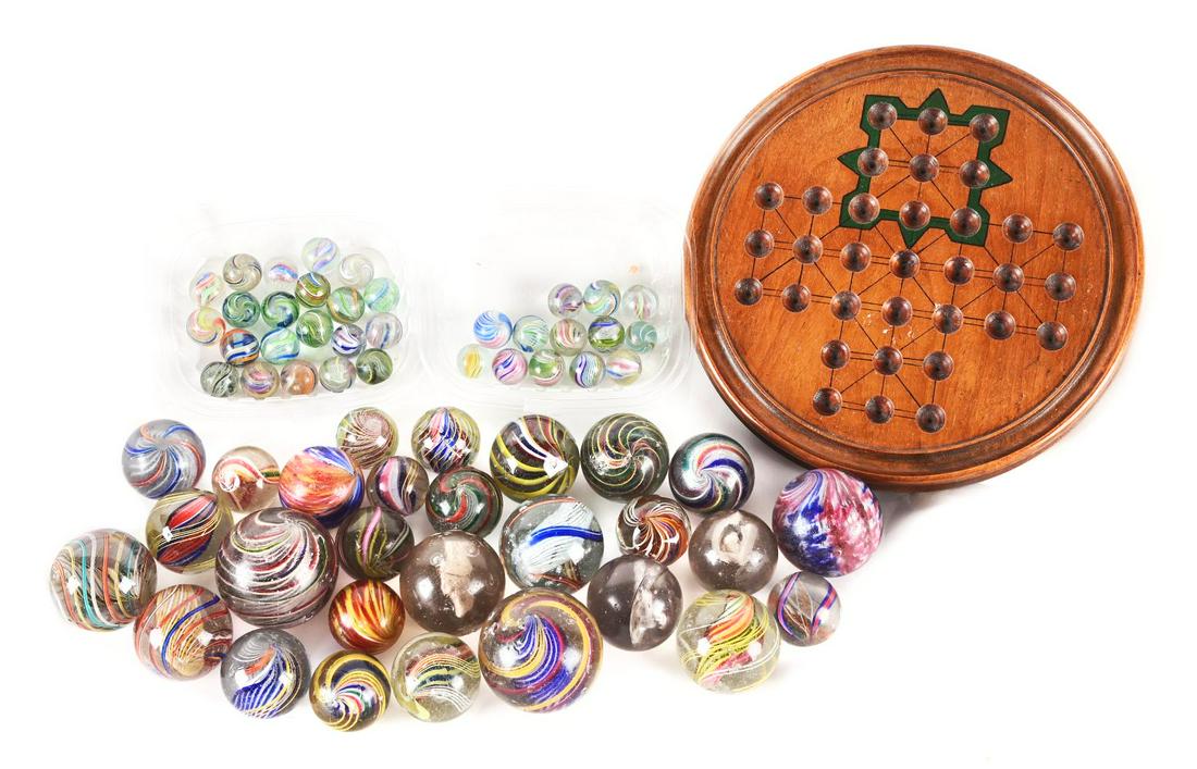 LARGE LOT OF MARBLES. (1 of 1)