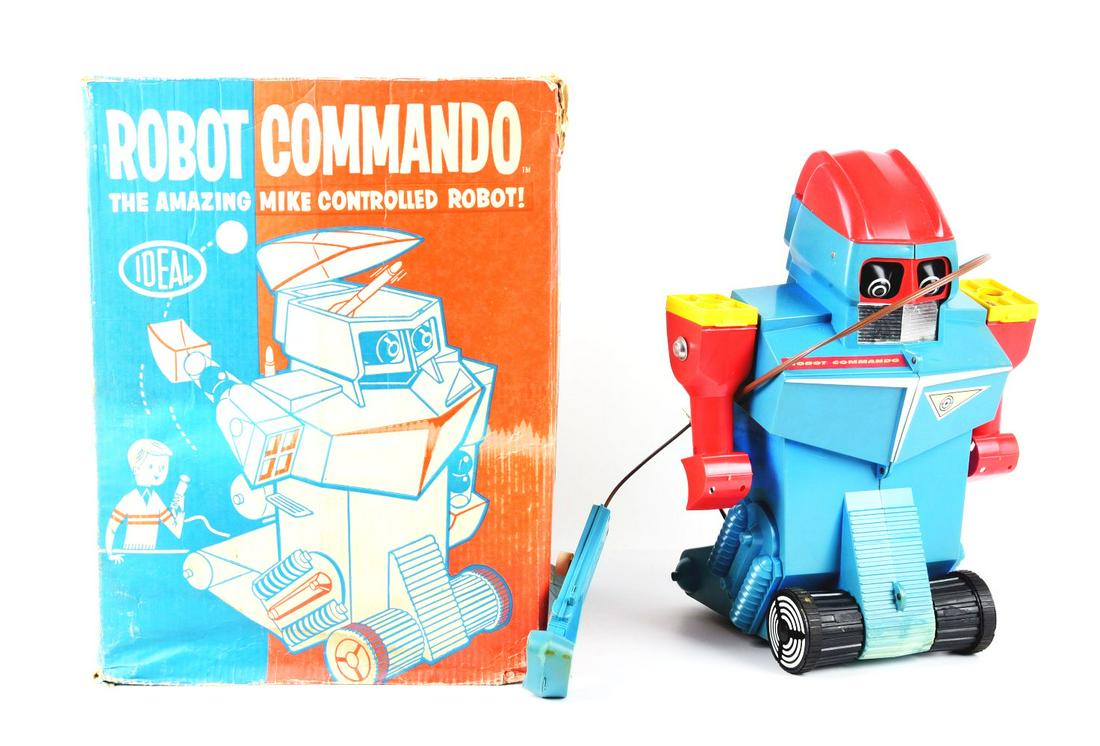 ideal　Robot Commando　ロボットコマンド　当時物　1960年代 Robot Commando from Ideal (1961) | Toy Tales