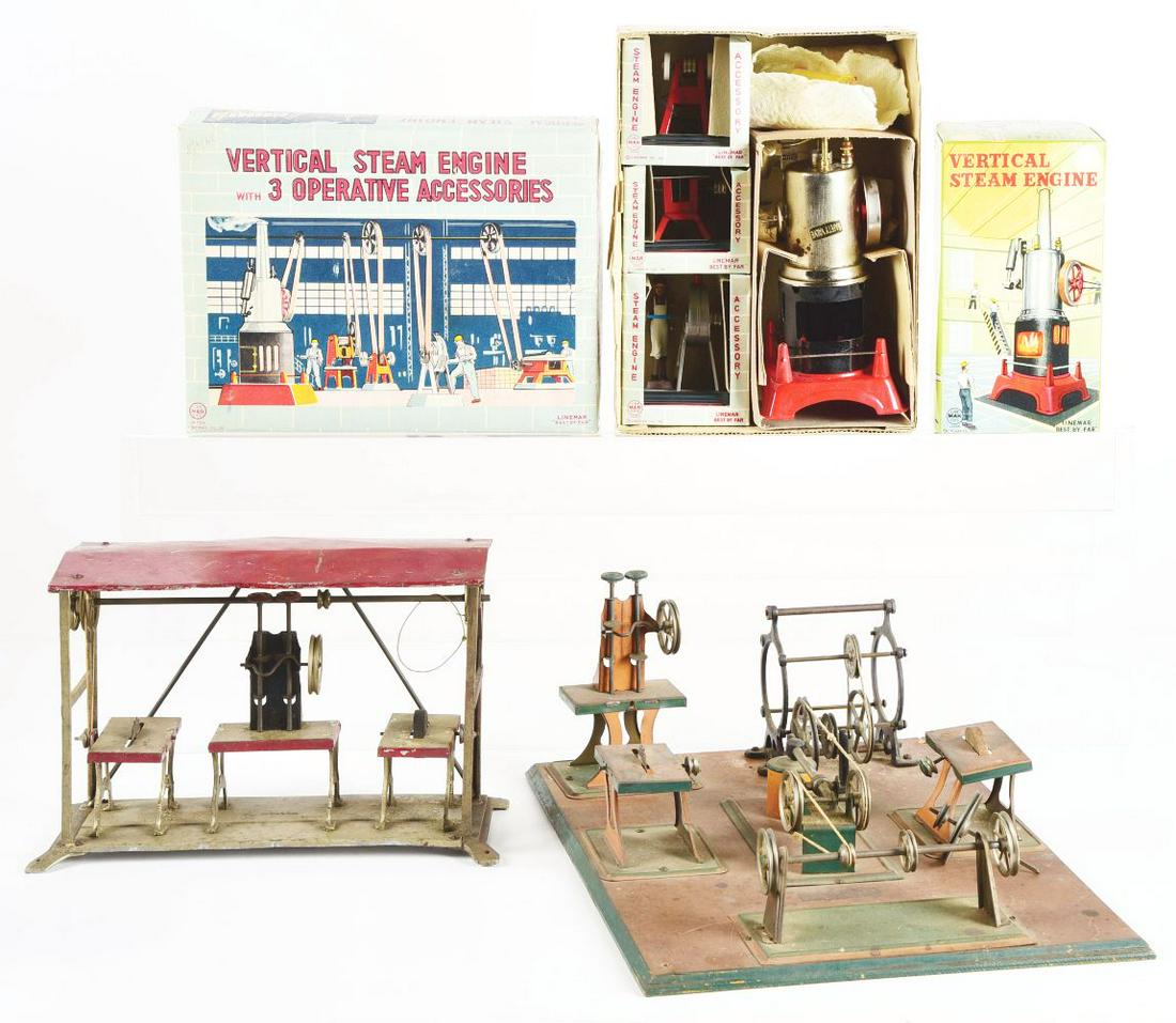 LOT OF 3: GERMAN AND JAPANESE STEAM ACCESSORY ITEMS. (1 of 3)