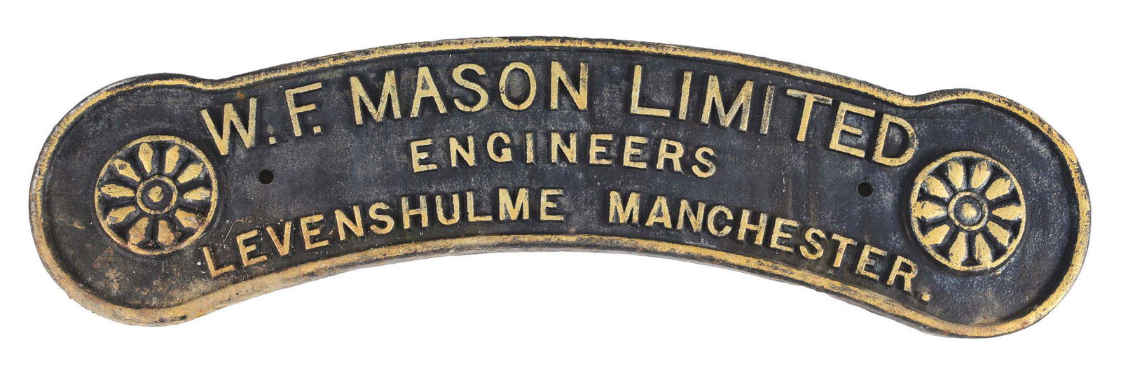 BRIDGE PLAQUE. (1 of 2)
