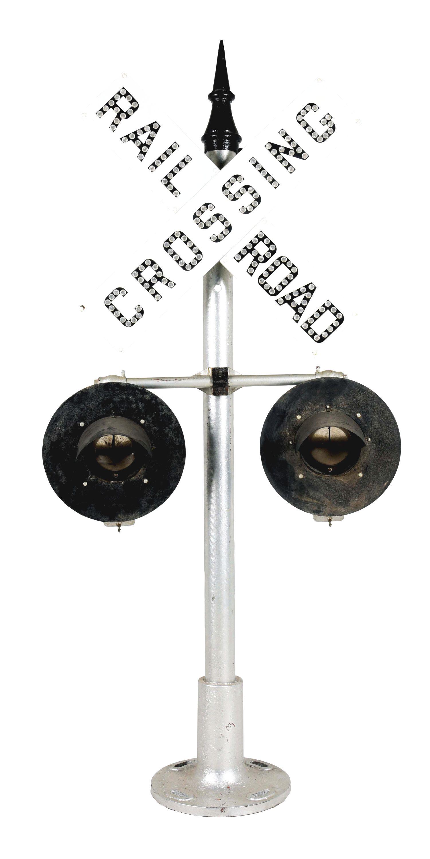 RAILROAD CROSSING WARNING UNIT. (1 of 4)