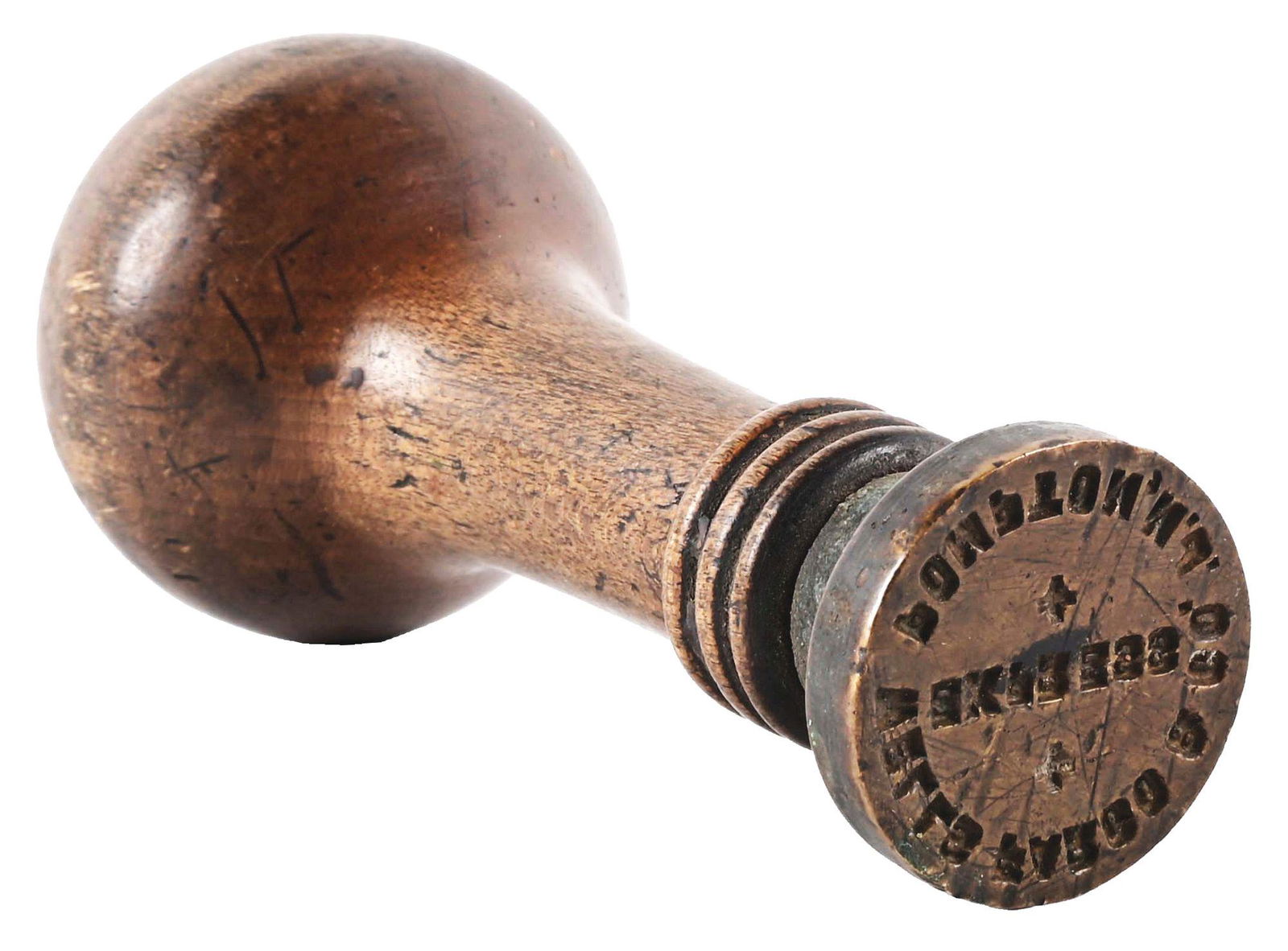 RAILROAD WAX SEALER. (1 of 2)